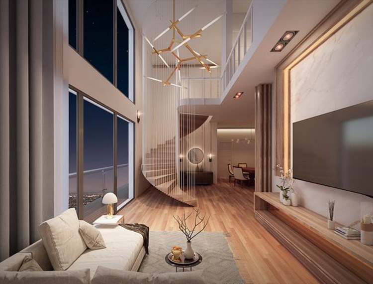 Cần bán căn hộ Penthouse hướng Tây Nam tầng cao nhìn Panorama Noble Crystal Long Biên