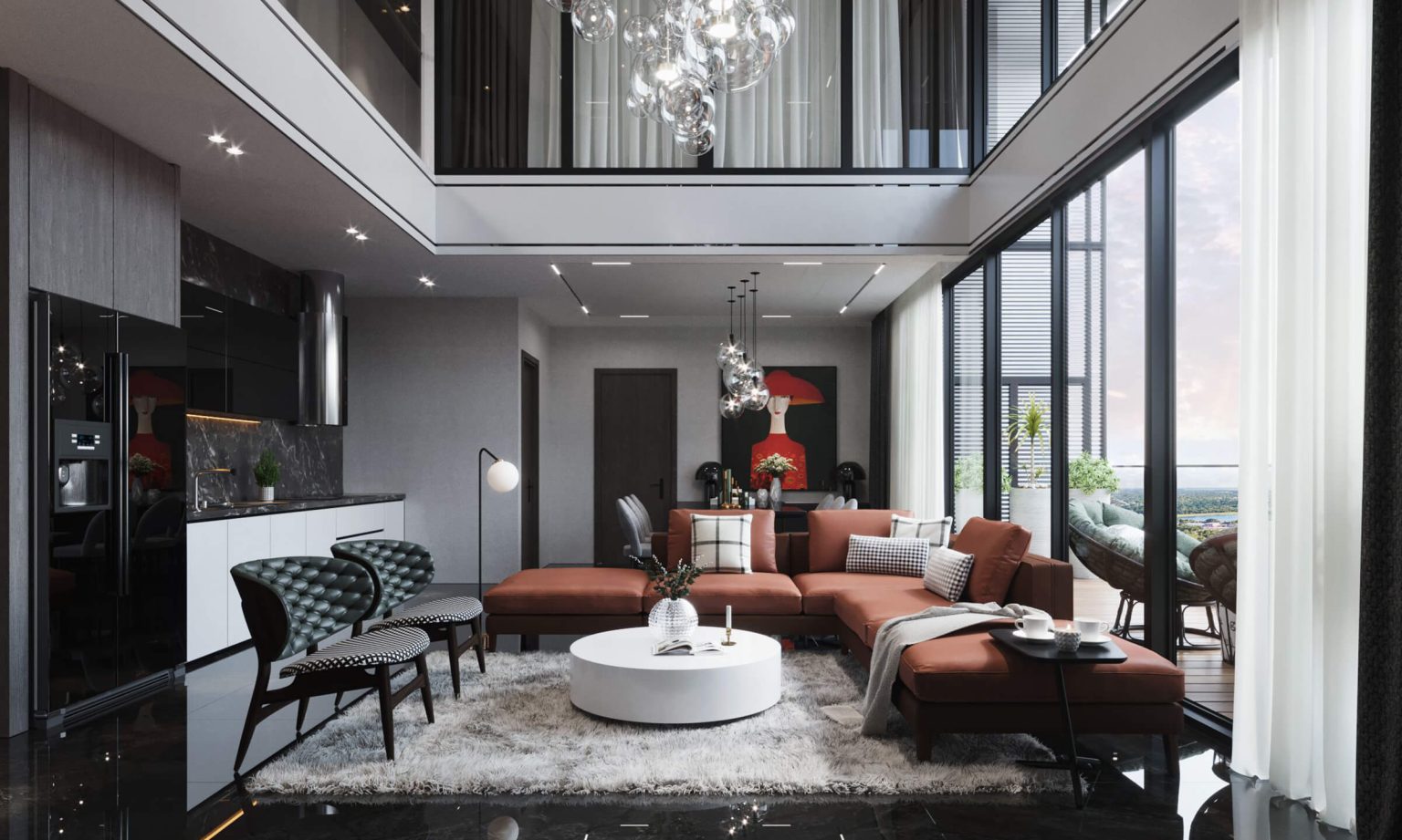 Nhà Mẫu Noble Crystal Long Biên 