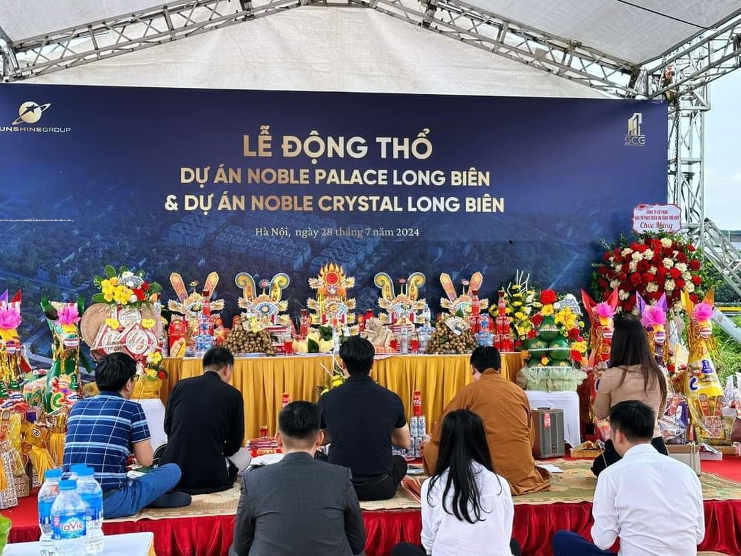 Tiến độ xây dựng dự án Noble Crystal Long Biên 